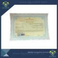 Custom Hot Stamping Foil Certificate